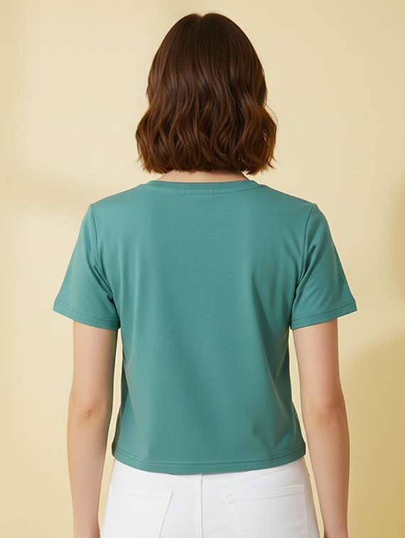 women printed short sleeve t-shirt - 22324399 -  Standard Image - 4
