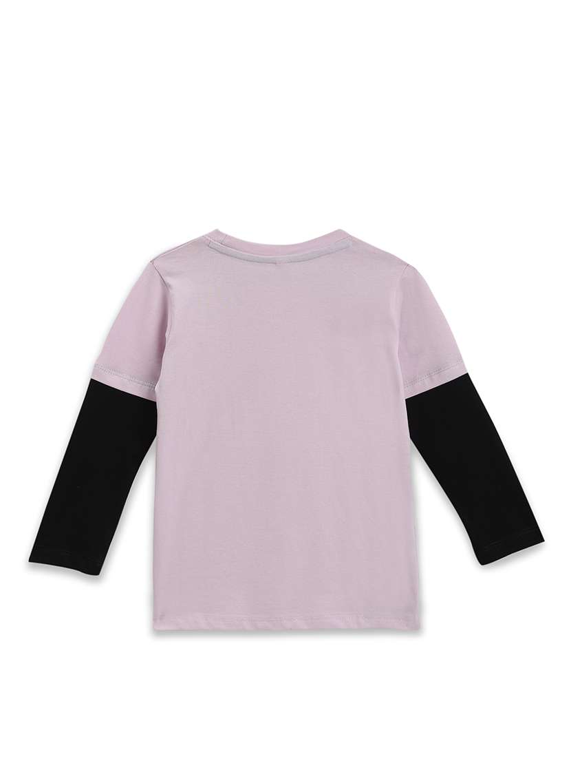girls printed long sleeve tee - 22324463 -  Standard Image - 1