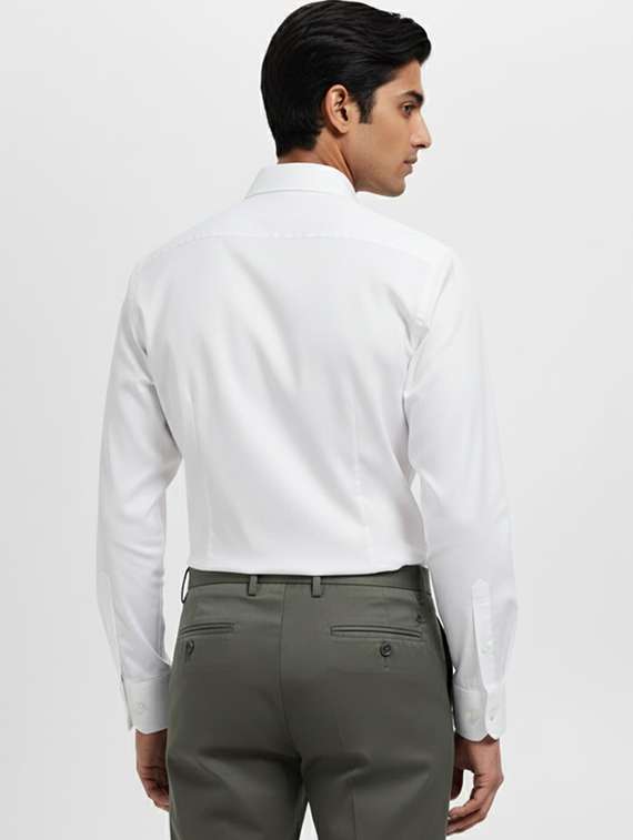 men solid long sleeve regular fit casual shirt - 22324534 -  Standard Image - 1