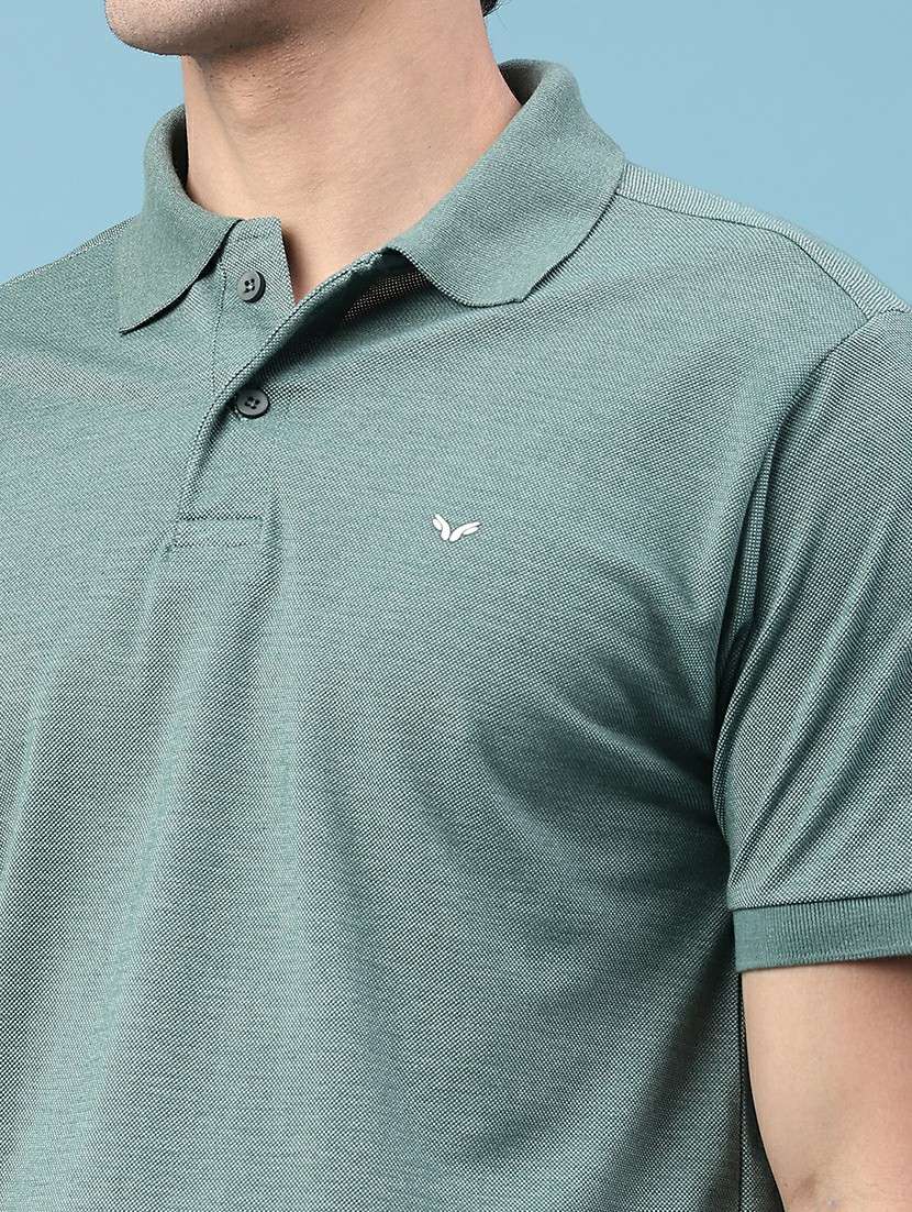 men solid short sleeve regular fit polo t-shirt - 22326553 -  Standard Image - 1