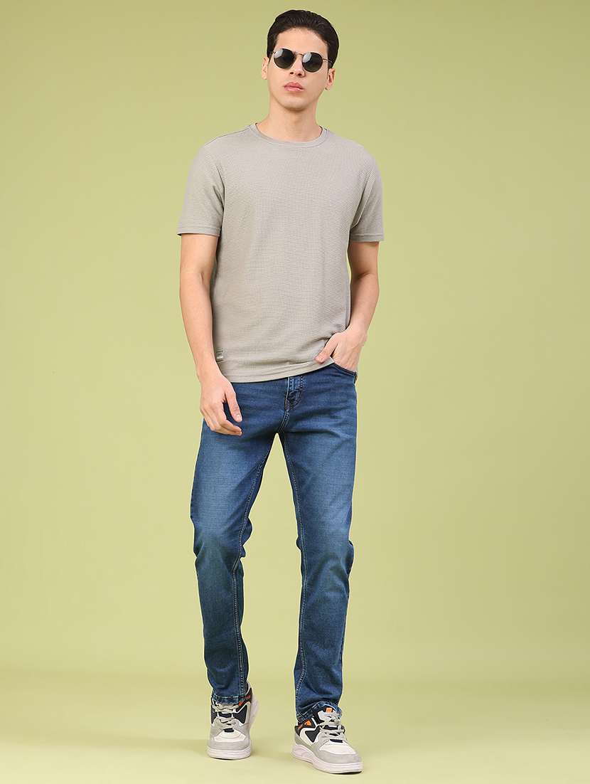 men washed mid rise full length jeans - 22328018 -  Standard Image - 4