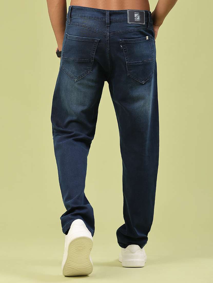 men washed mid rise full length jeans - 22328020 -  Standard Image - 4