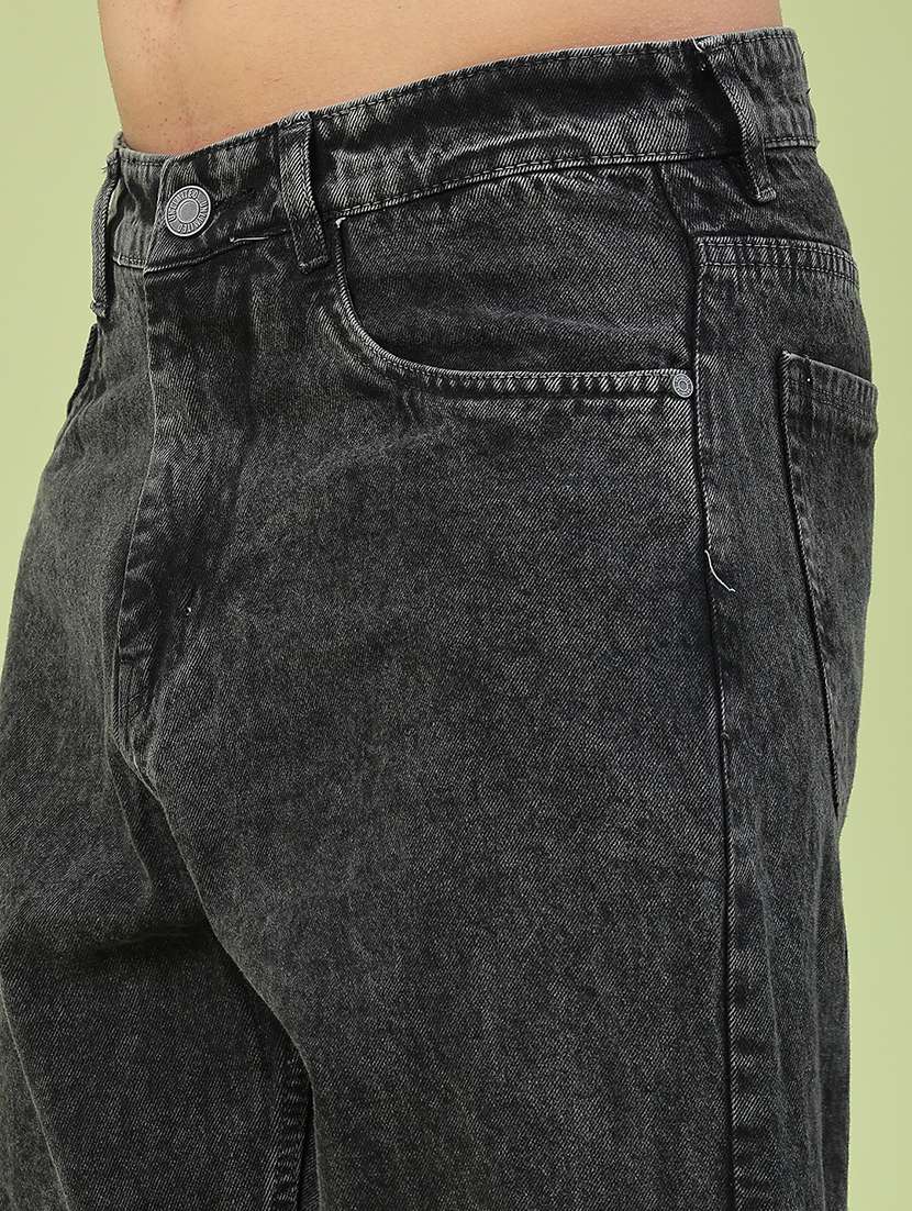 men washed mid rise full length relaxed fit jeans - 22328037 -  Standard Image - 1