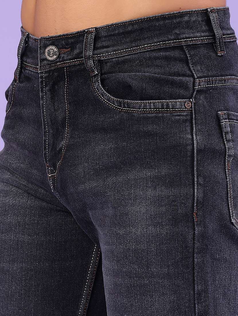 men washed mid rise full length jeans - 22328055 -  Standard Image - 1