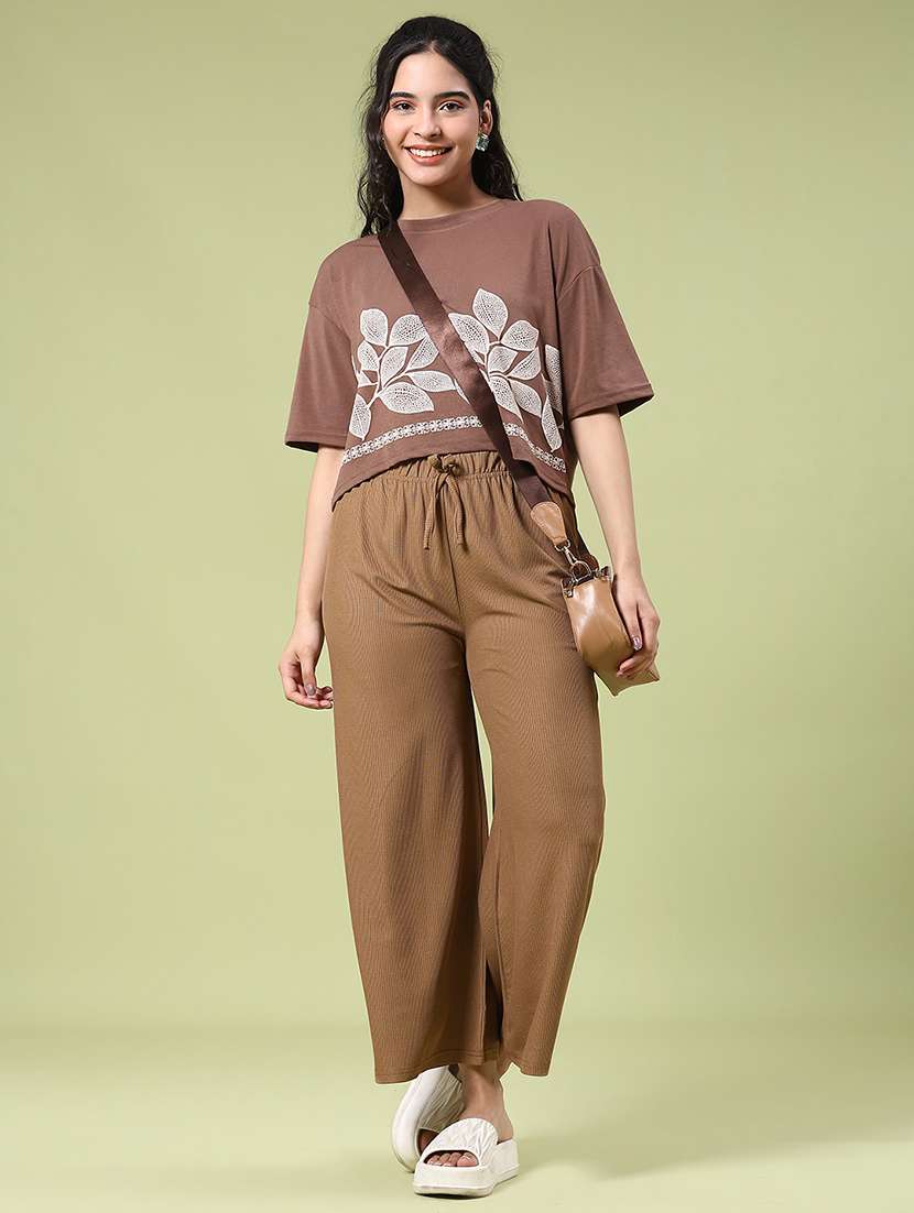 Women Printed Short Sleeve Boxy T-shirt - 22328092 -  Standard Image - 4
