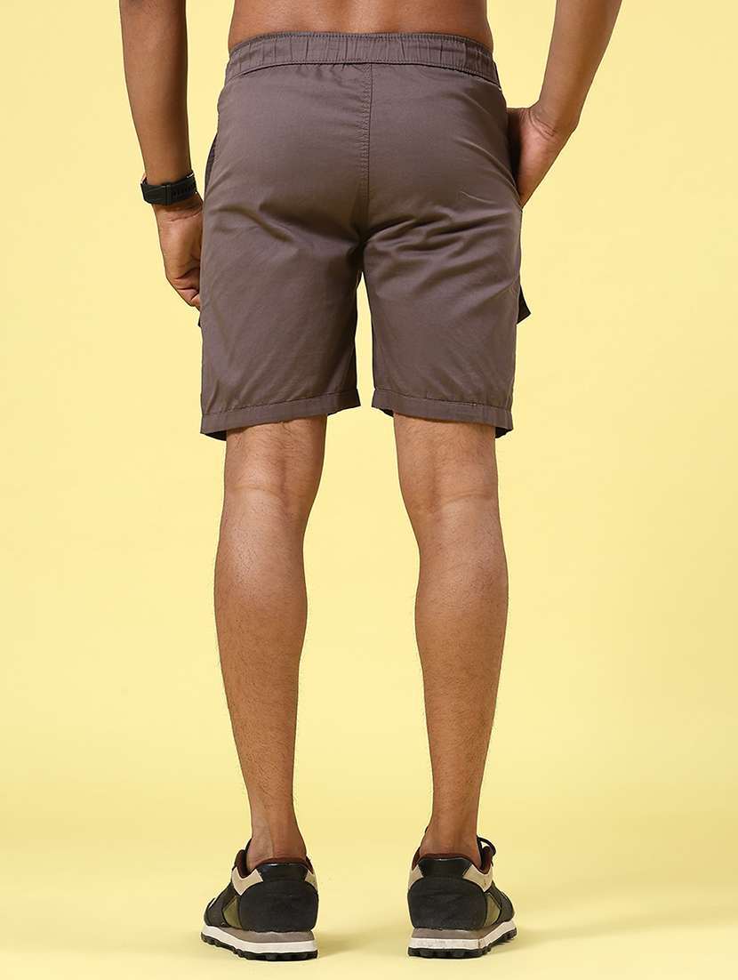 brown cotton  short - 22328244 -  Standard Image - 4