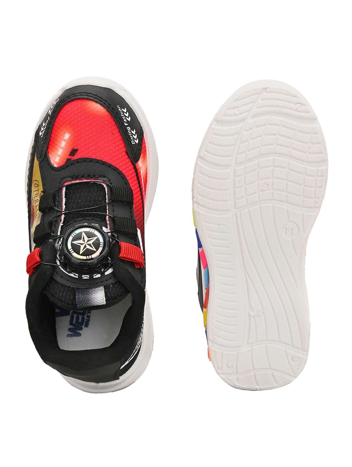 boys printed slip on sports shoe - 22328801 -  Standard Image - 4