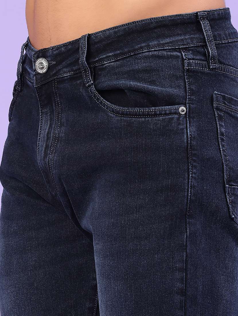 men washed mid rise full length jeans - 22328904 -  Standard Image - 1