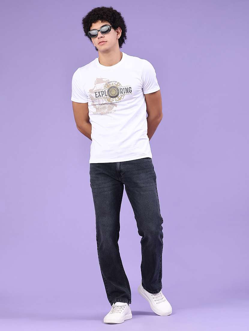 men washed mid rise full length jeans - 22328907 -  Standard Image - 4