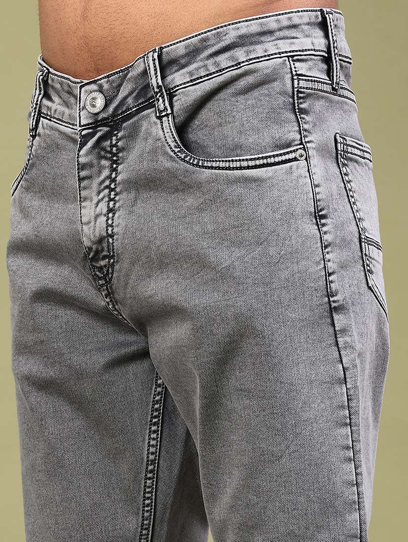 men washed mid rise full length jeans - 22328911 -  Standard Image - 1