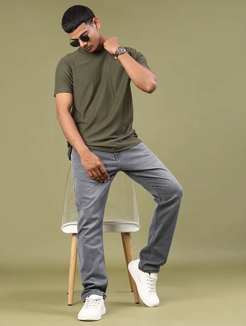 men washed mid rise full length jeans - 22328913 -  Standard Image - 4