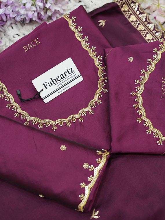 women self design south indian style unstitched lehenga choli set - 22329218 -  Standard Image - 4