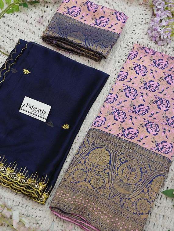 women self design south indian style unstitched lehenga choli set - 22329219 -  Standard Image - 1