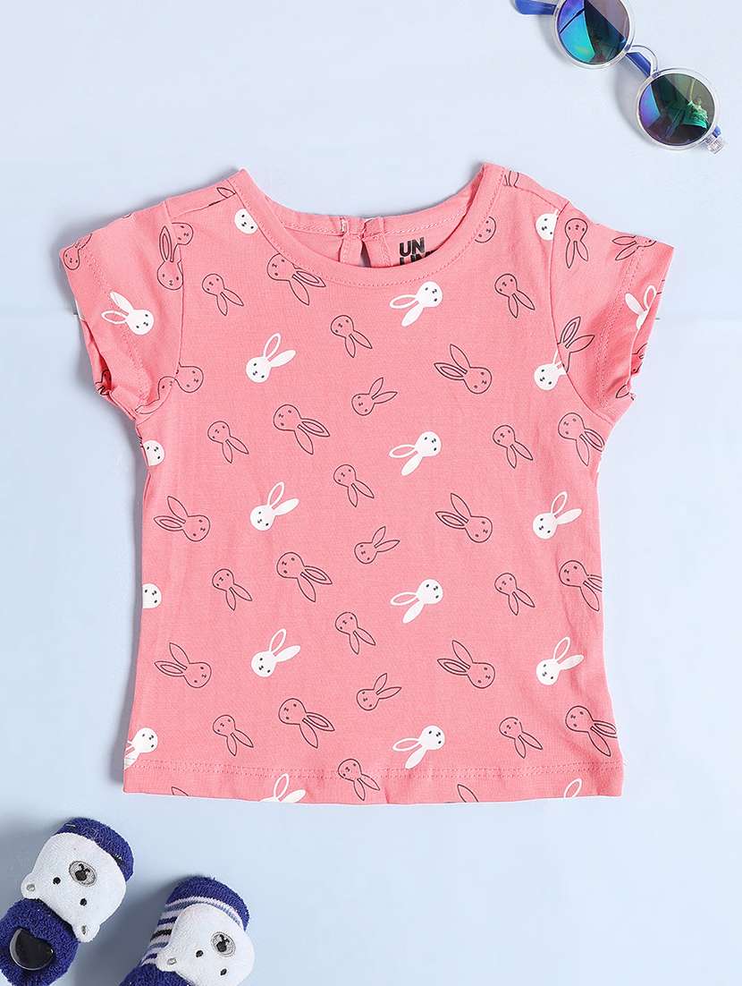 multi colored cotton front print tee - 22329234 -  Standard Image - 4