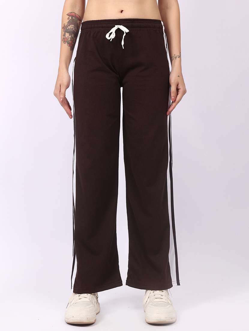 women pack of 2 tapered mid rise track pant - 22329254 -  Standard Image - 1