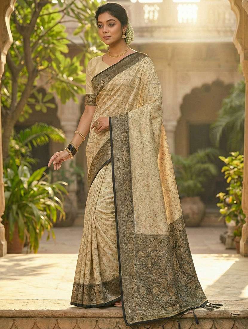 women self design banarasi saree with blouse - 22329298 -  Standard Image - 1