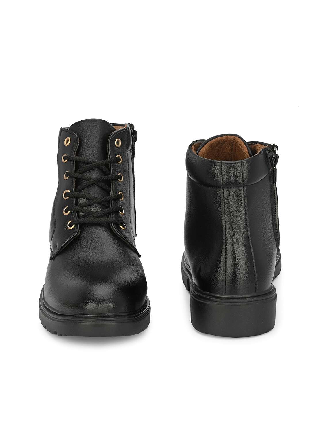 men black lace up boot - 22329446 -  Standard Image - 4