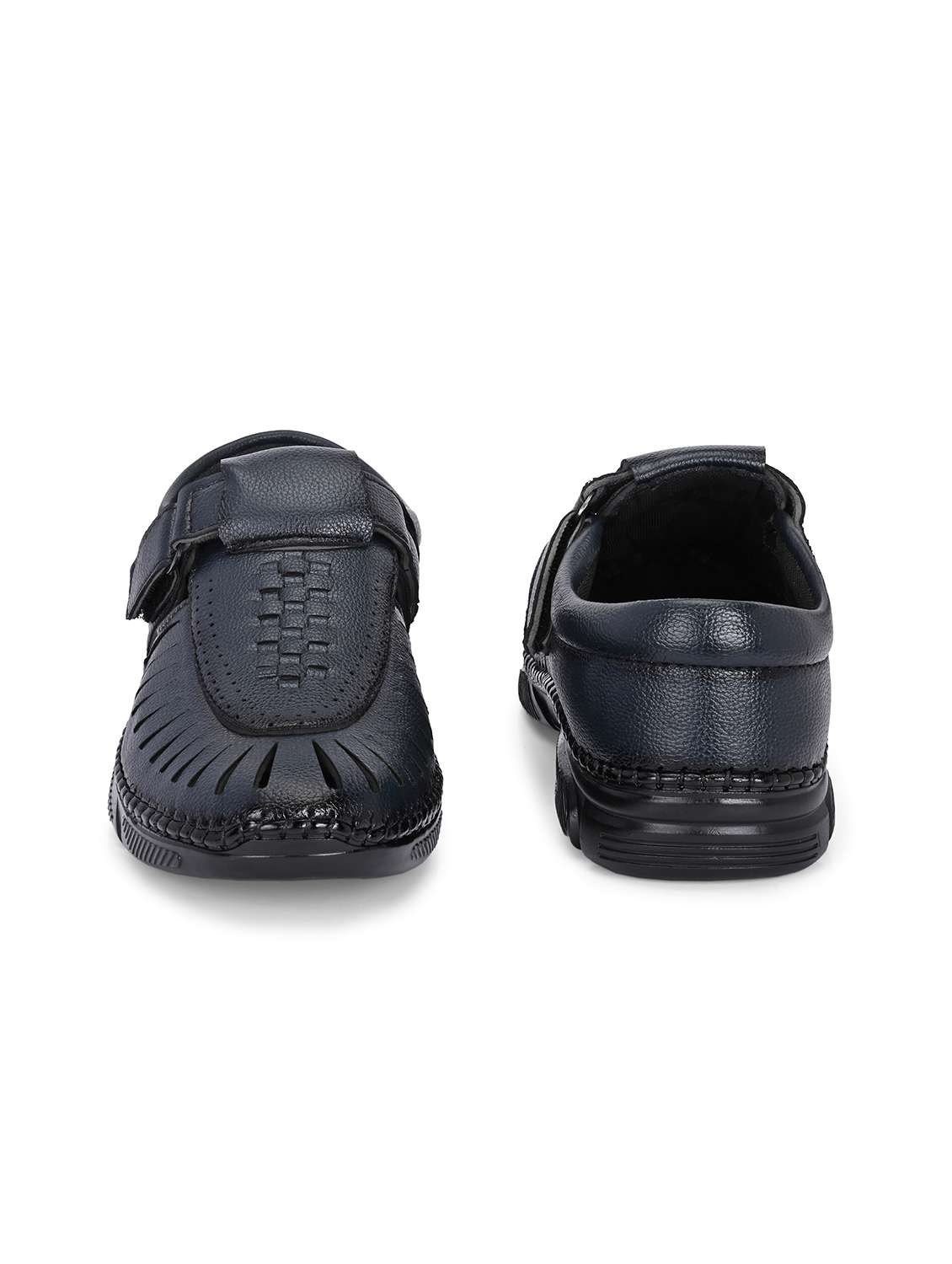 men blue slip on sandal - 22329464 -  Standard Image - 4