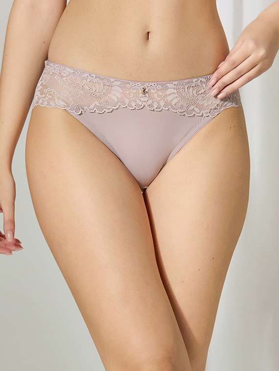 Women Solid Mid Rise Panty - 22329470 -  Standard Image - 1