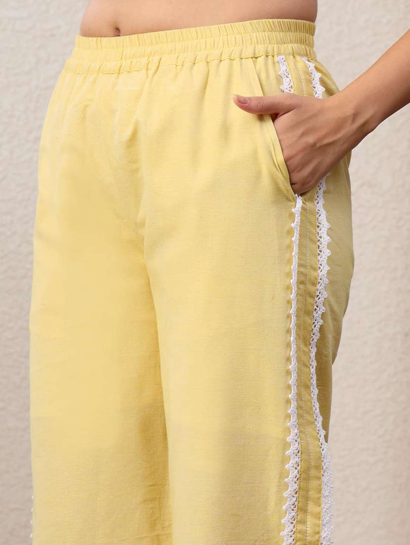 women mid rise loung wear pajama - 22330003 -  Standard Image - 4