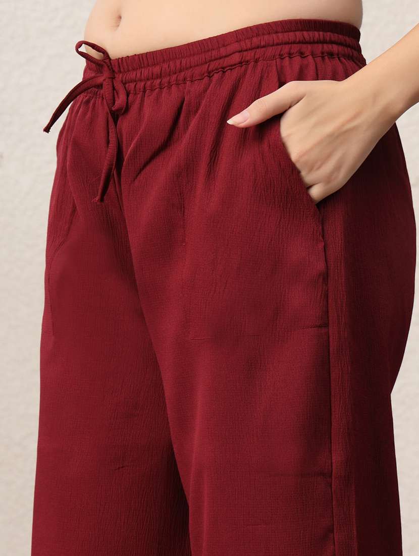 women mid rise loung wear pajama - 22330021 -  Standard Image - 4