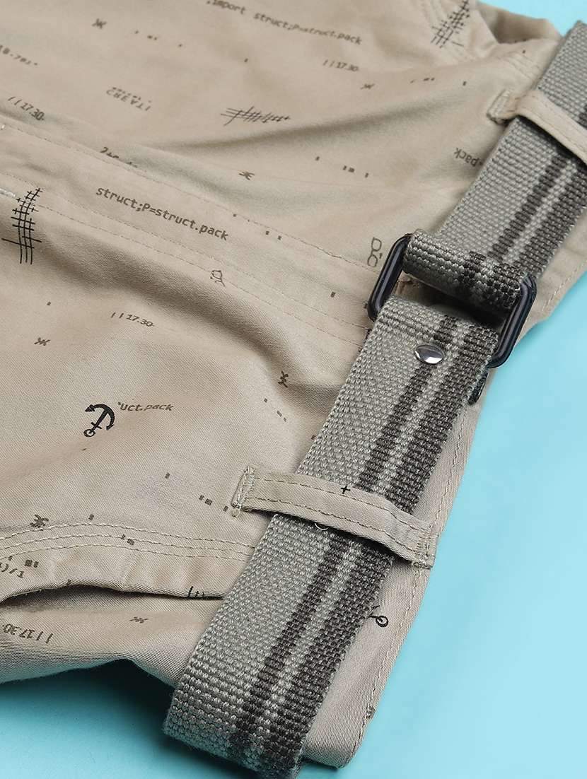 beige satin plain cargo - 22331131 -  Standard Image - 4