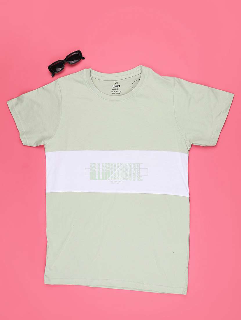 Boys Printed Short Sleeves Regular Fit T-shirt - 22331238 -  Standard Image - 1