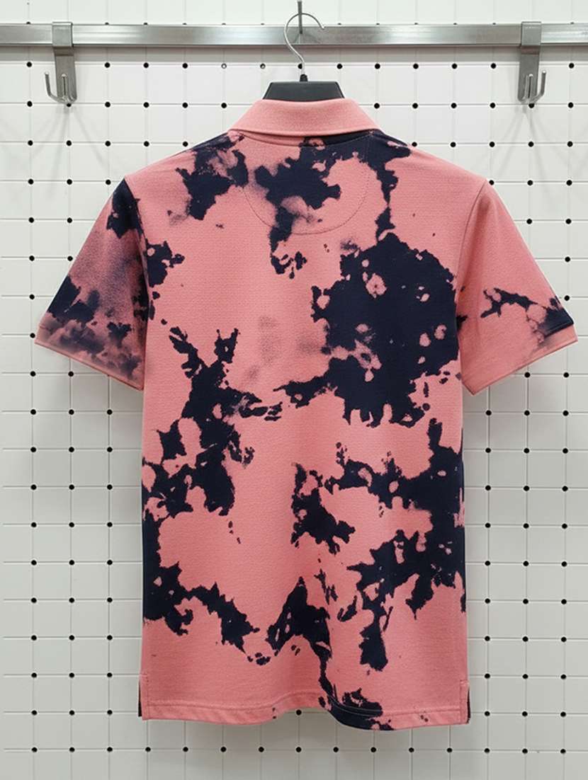 men printed short sleeve regular fit polo t-shirt - 22331636 -  Standard Image - 4