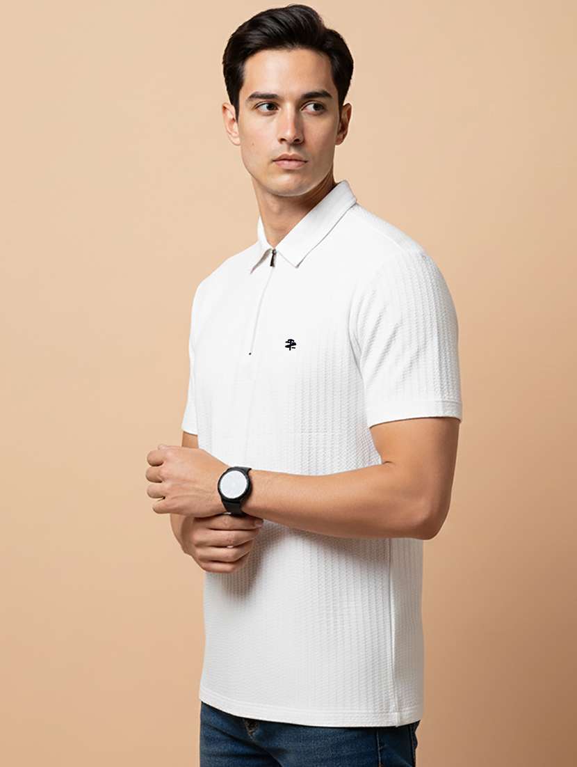men solid short sleeve regular fit polo t-shirt - 22331683 -  Standard Image - 1