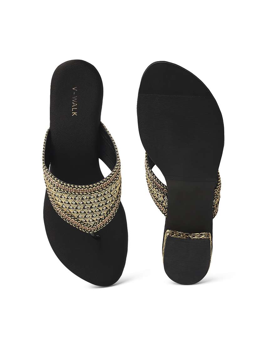 women black slip on sandal - 22331704 -  Standard Image - 4