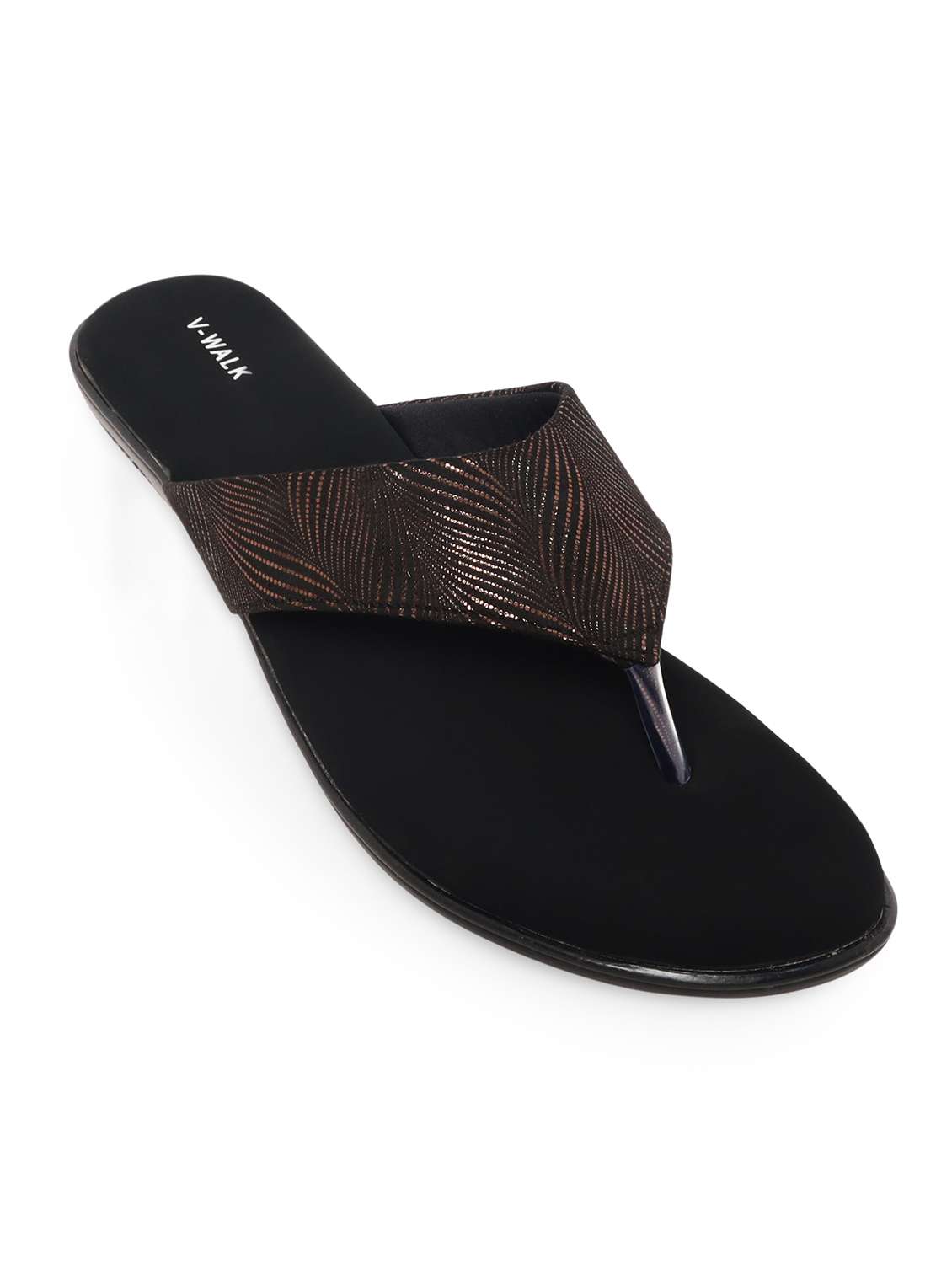 women solid slip on flat sandal - 22331793 -  Standard Image - 1