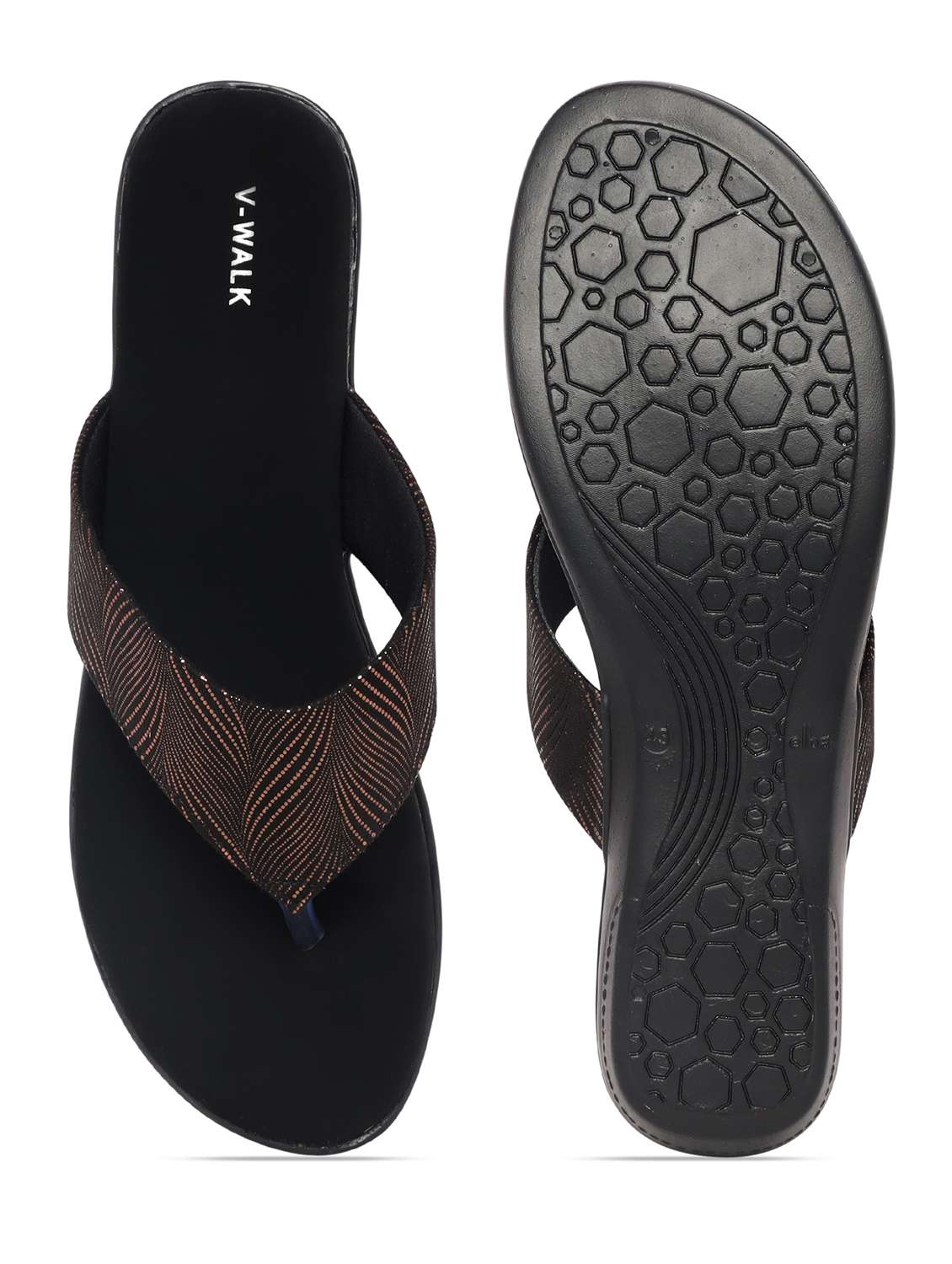 women solid slip on flat sandal - 22331793 -  Standard Image - 4