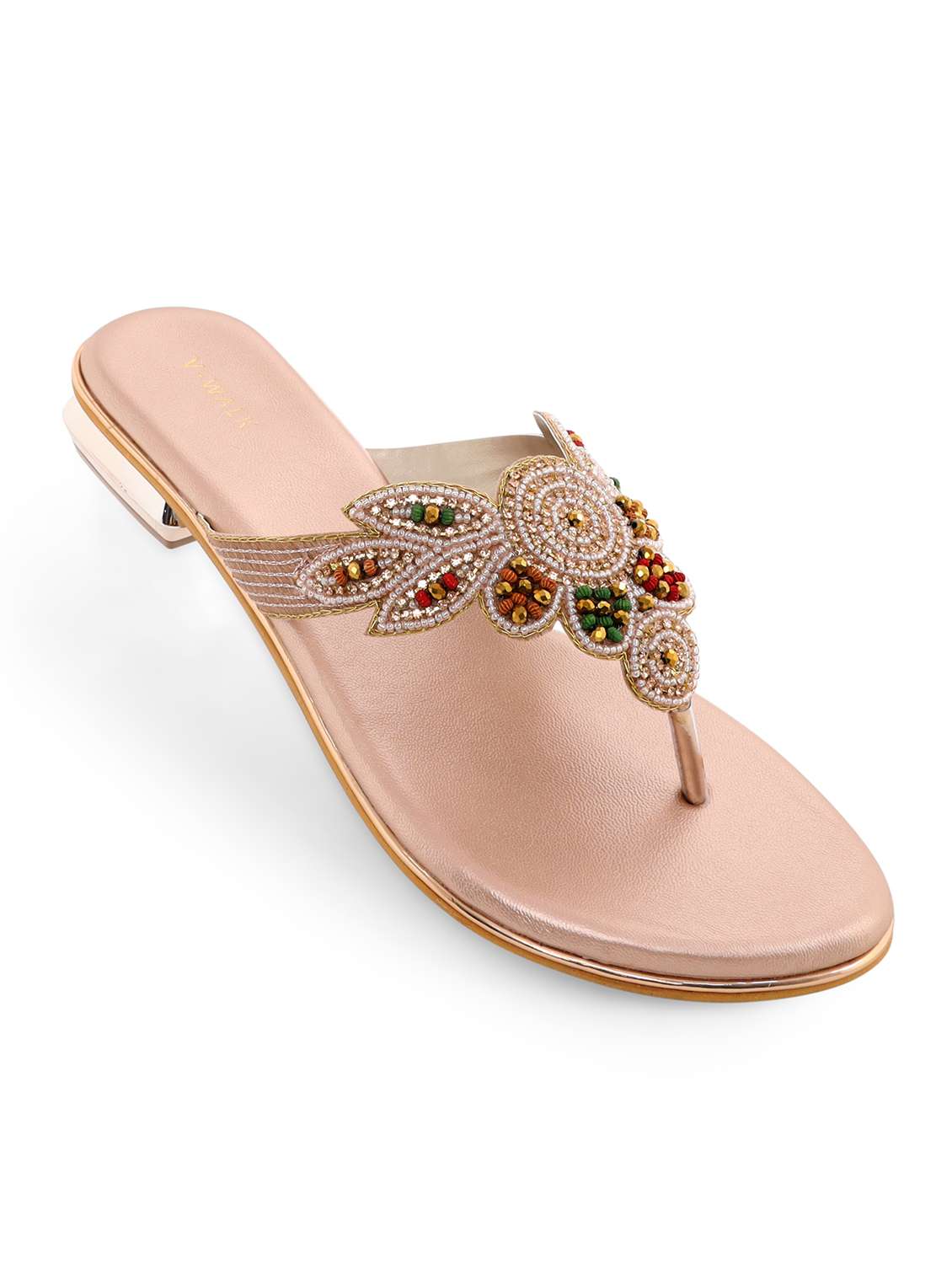 women embellished slip on sandal - 22331869 -  Standard Image - 1
