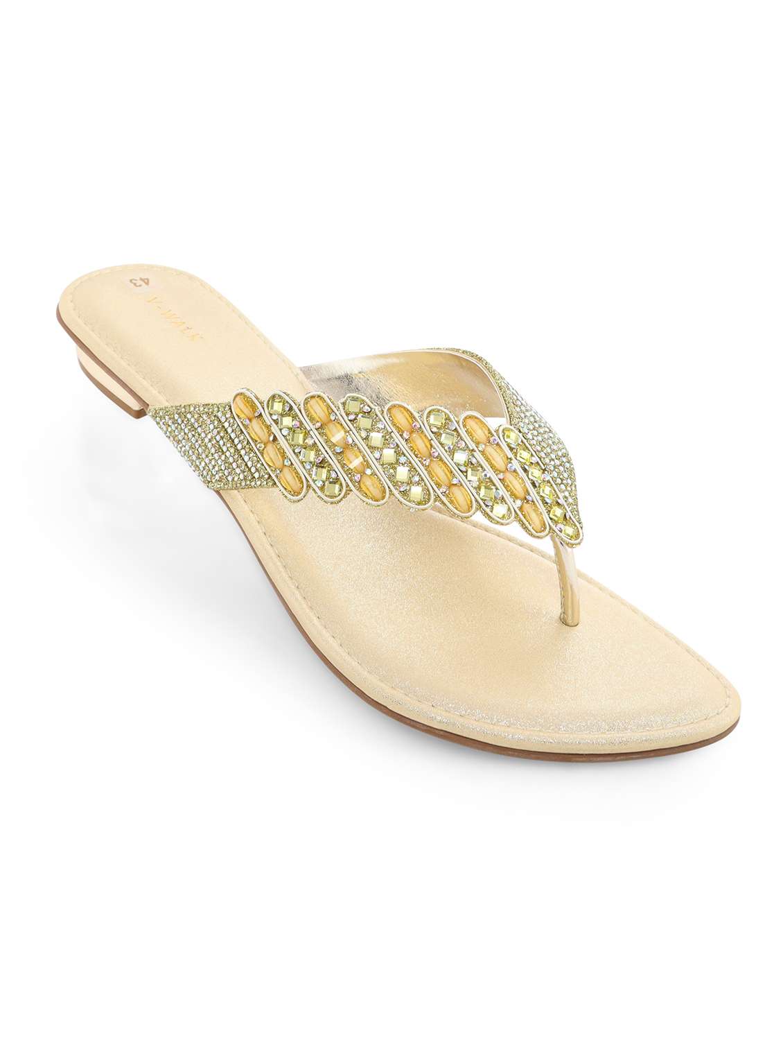 women embellished slip on sandal - 22331870 -  Standard Image - 1