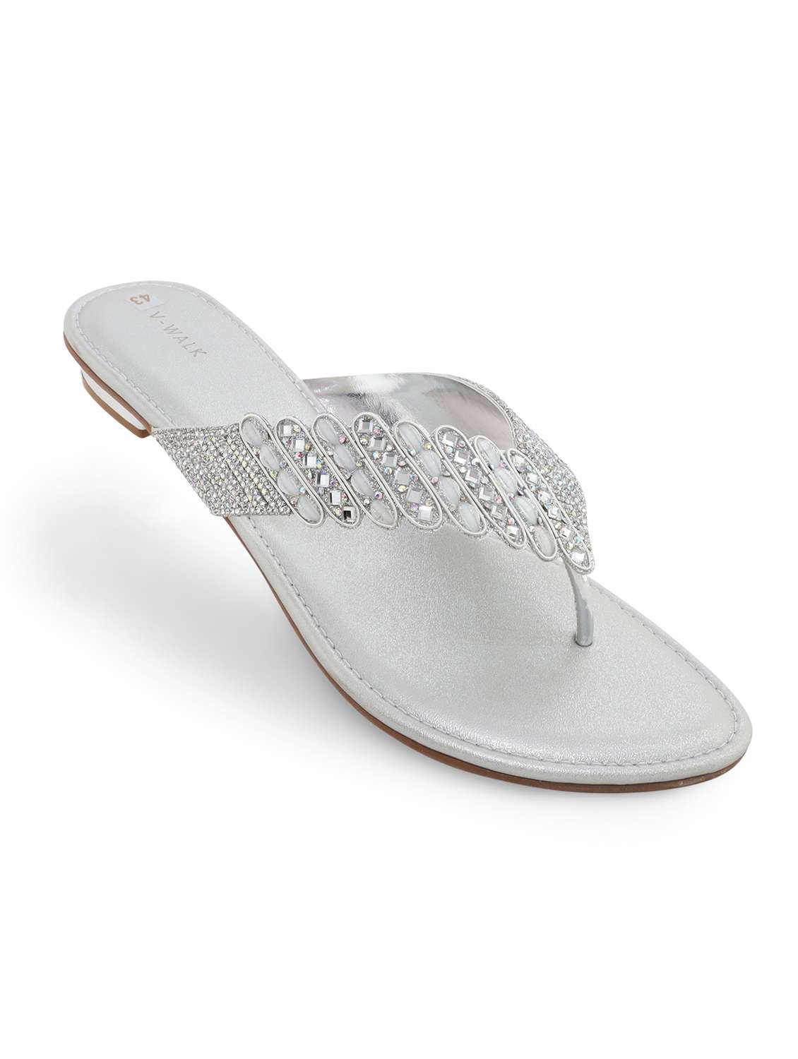 women embellished slip on sandal - 22331871 -  Standard Image - 1