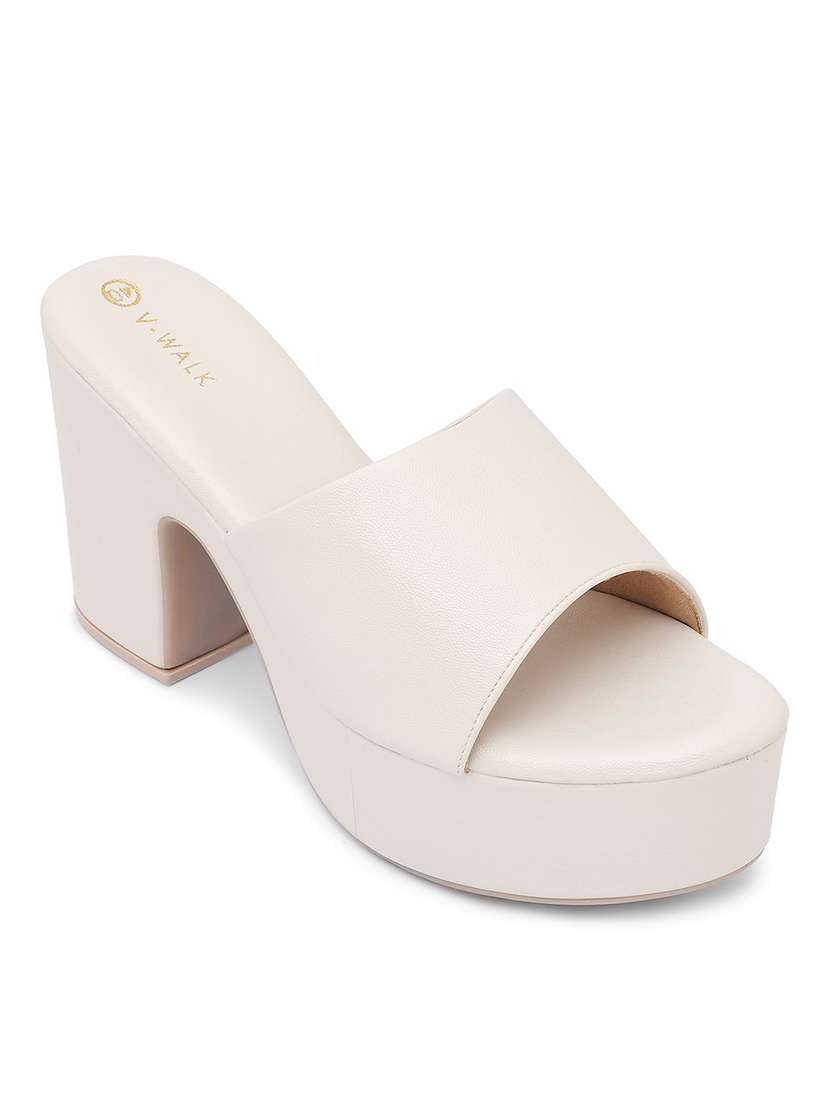 women beige slip on sandal - 22331893 -  Standard Image - 1