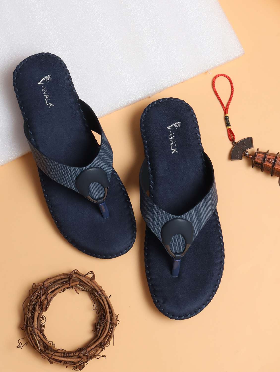 women solid slip on flat sandal