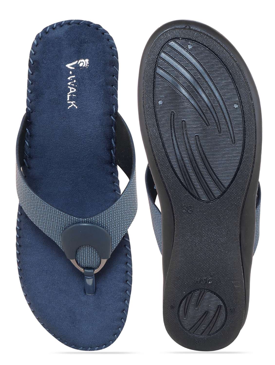 Women Solid Slip On Flat Sandal - 22331895 -  Standard Image - 4
