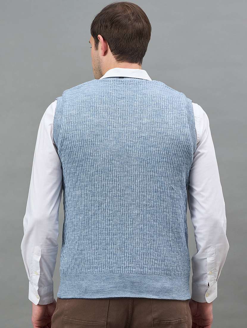 men self design sleeveless regualr fit reversible pullover - 22332376 -  Standard Image - 4