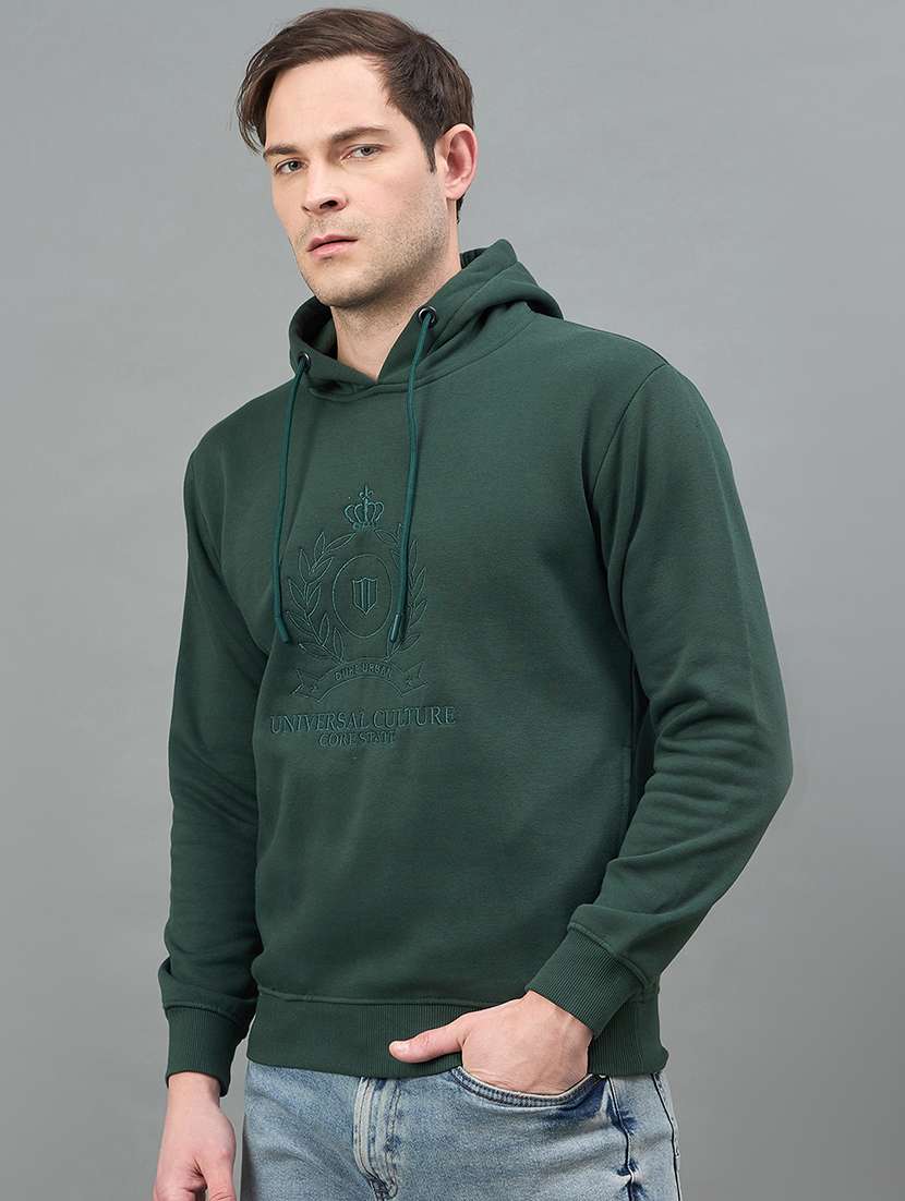 men solid long sleeve regular fit sweatshirt - 22332414 -  Standard Image - 1