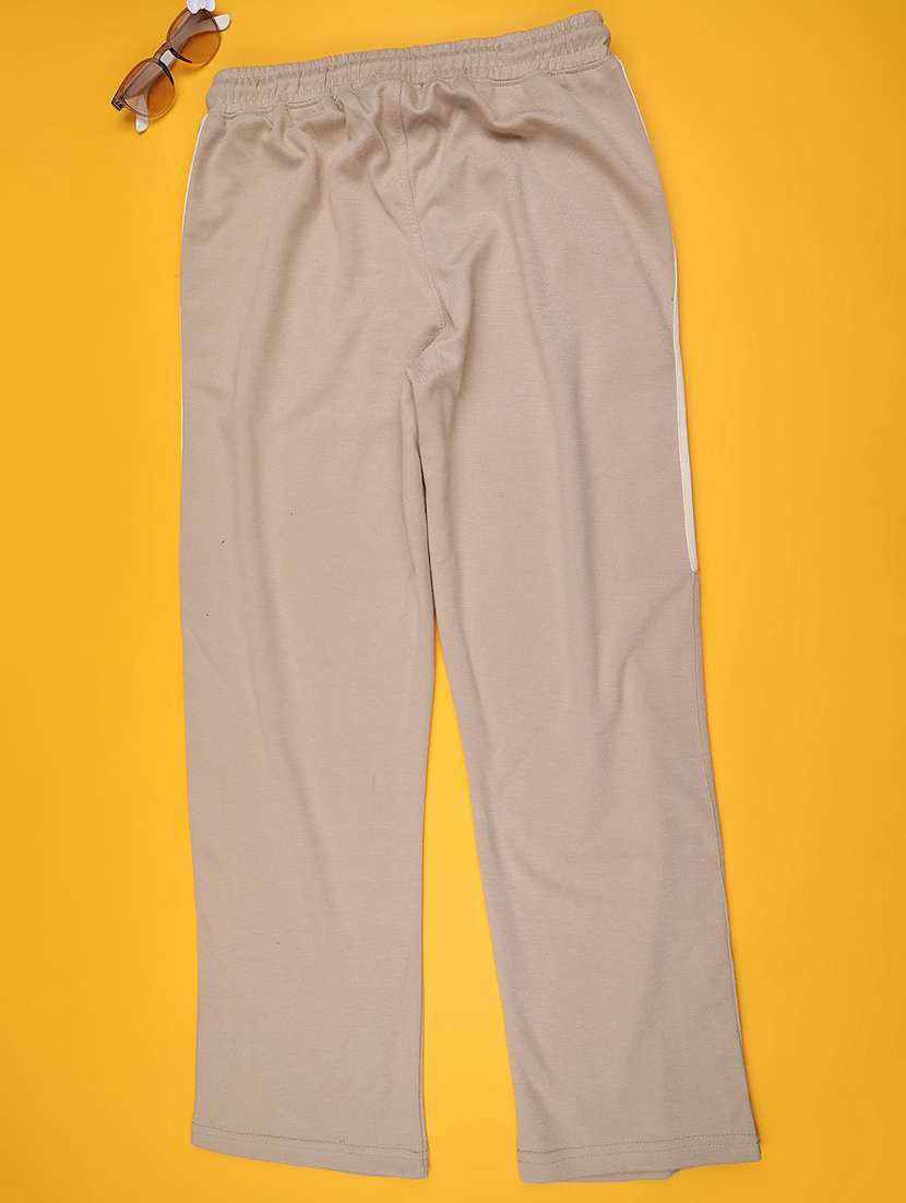 boys solid mid rise track pant - 22332515 -  Standard Image - 1