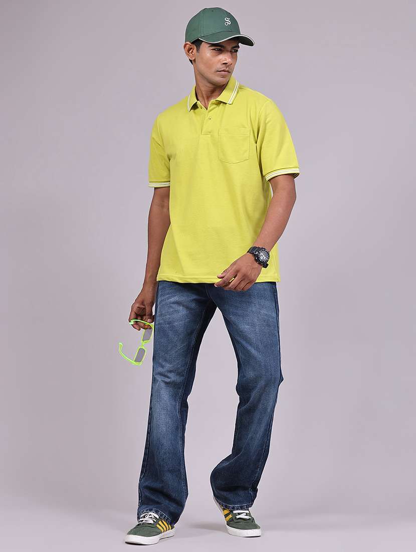 Men Washed Mid Rise Full Length Straight Jeans - 22334374 -  Standard Image - 4