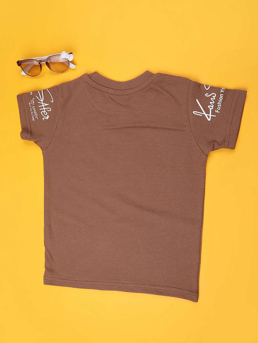 boys printed short sleeve t-shirt - 22334667 -  Standard Image - 1