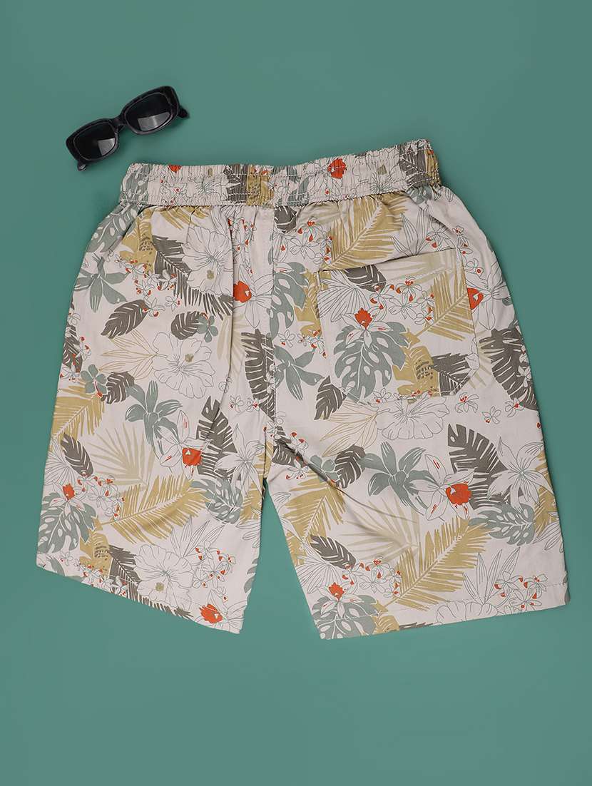 boys printed mid rise shorts - 22335197 -  Standard Image - 1