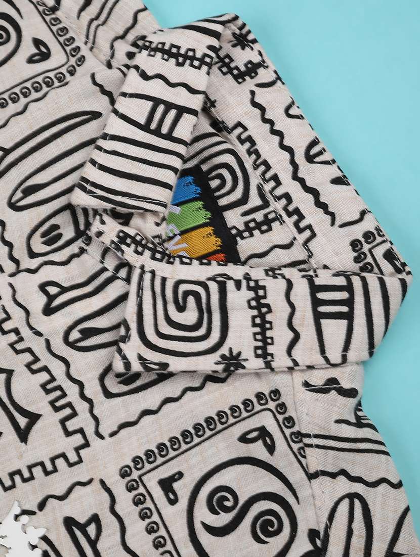 boys collared short sleeve shirt - 22335310 -  Standard Image - 4