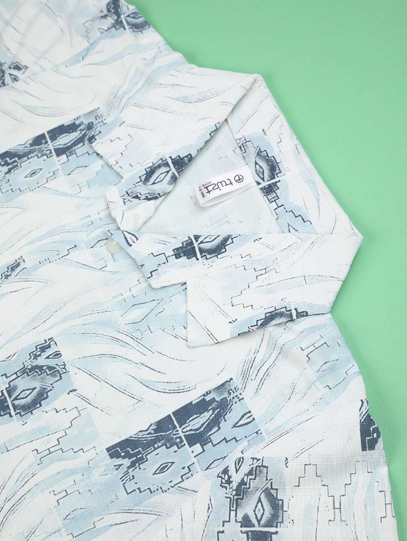 boys printed short sleeve shirt - 22335315 -  Standard Image - 4