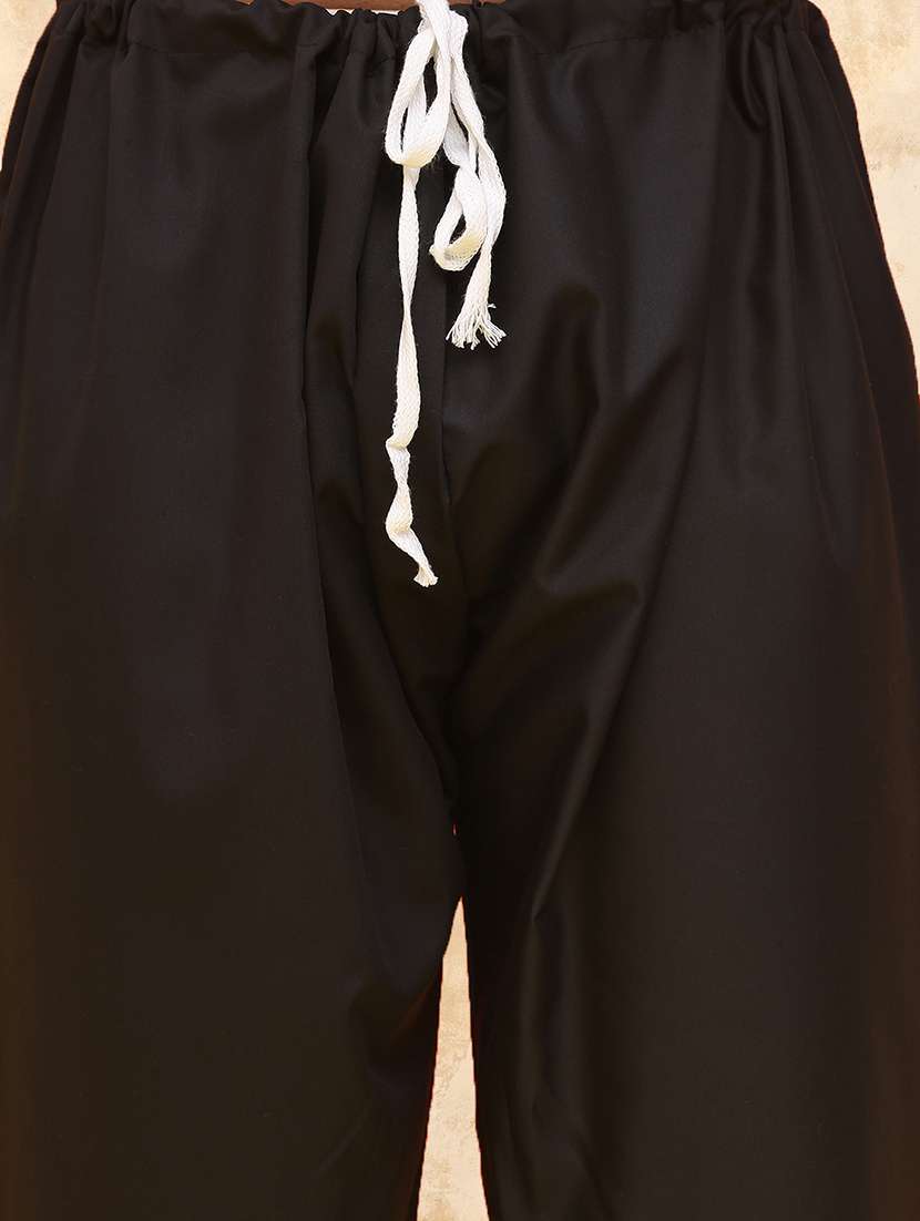 men solid long sleeve pathani ethnic wear set - 22335564 -  Standard Image - 4