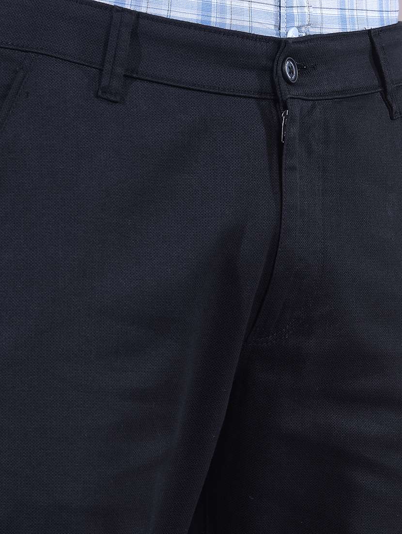 men solid mid rise chinos casual trouser - 22335899 -  Standard Image - 6