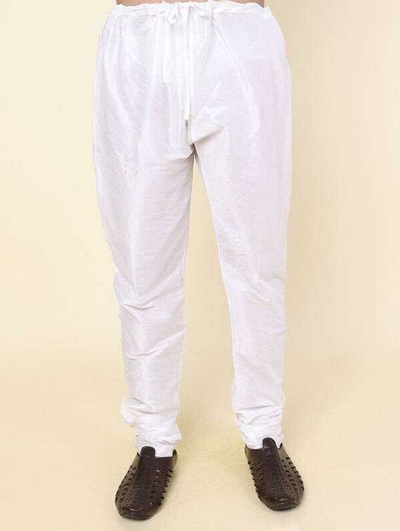 men self design mandarin neck kurta churidar ethnic wear set - 22336126 -  Standard Image - 4