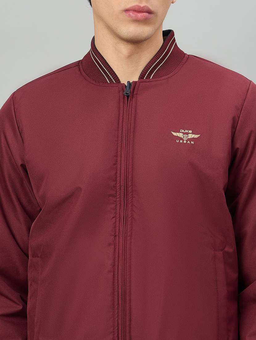 men color block long sleeve varsity jacket - 22336193 -  Standard Image - 4